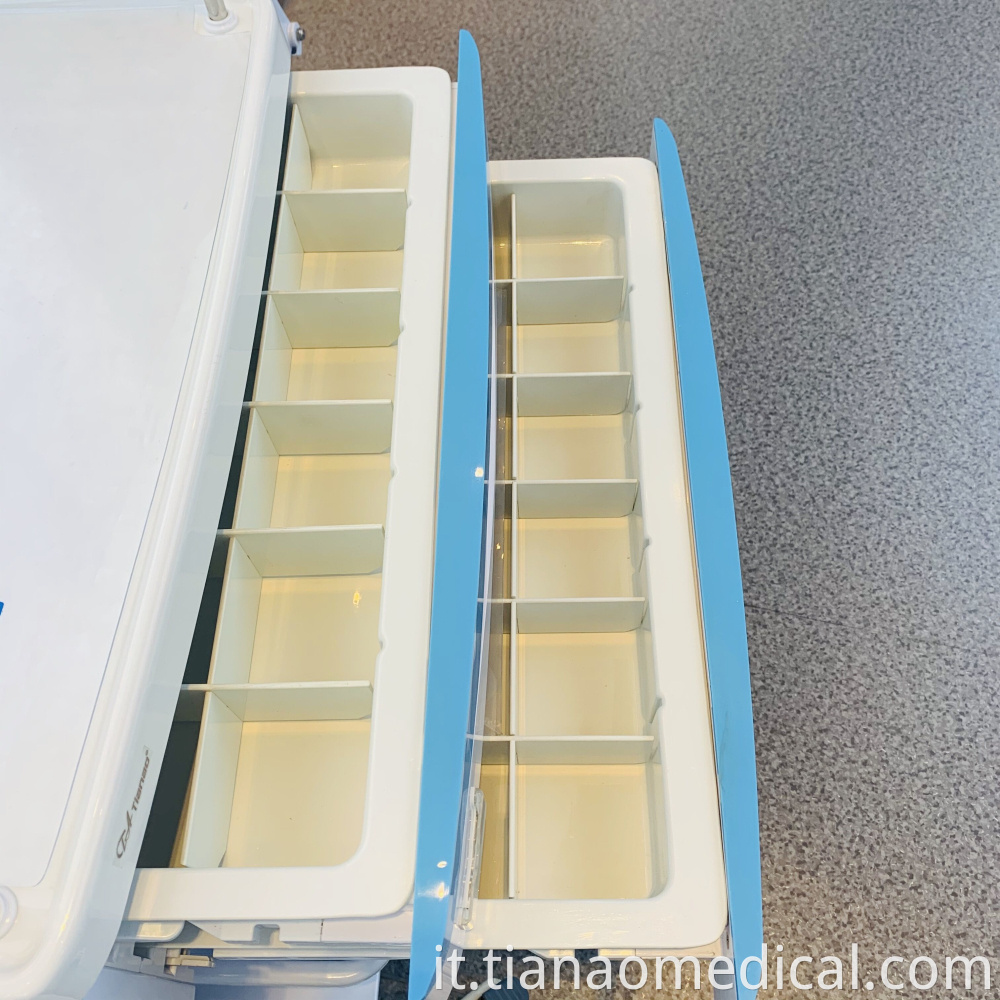 Hospital Treatment Trolley Cart